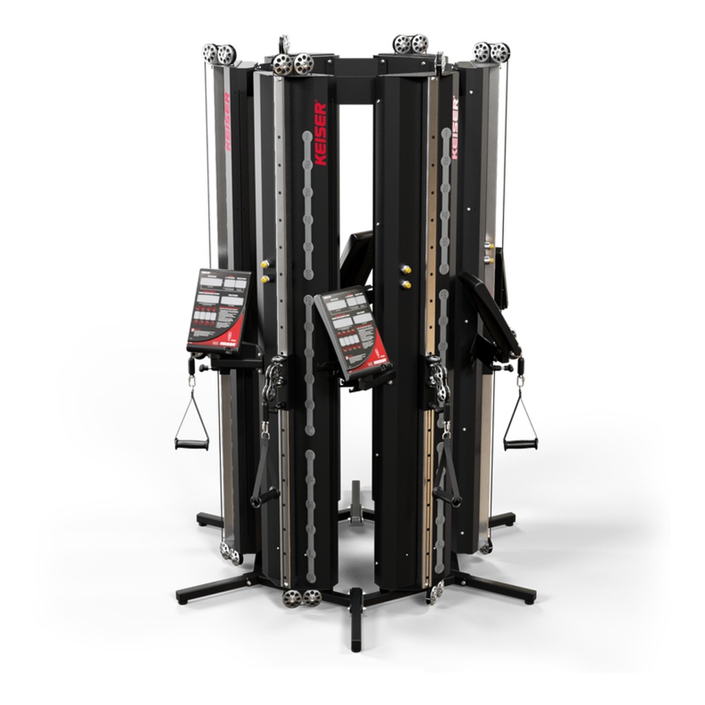 Keiser Six Pack – Gestell für 6 Performance Trainer