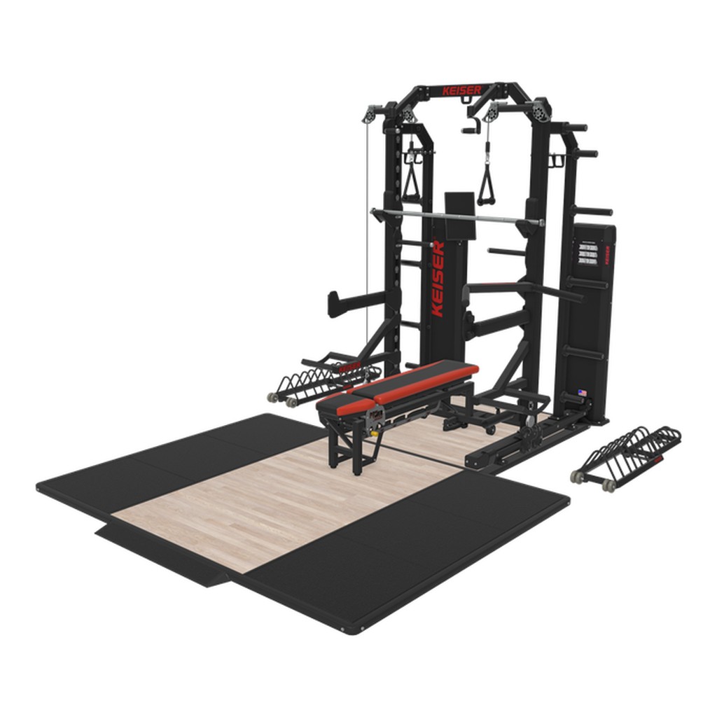 Keiser A400 Half Rack 9'
