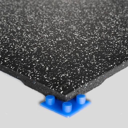 [GommaFit__SQUAREPREMIUM20N] Gomma Fit Square Premium Clic 20 mm (Schwarz)